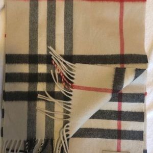 Authentic Burberry Cashmere Scarf